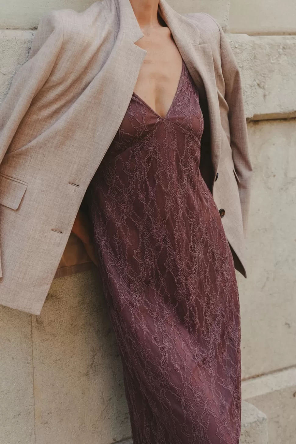 eseOese ANNABELLA DRESS MOCA Outlet