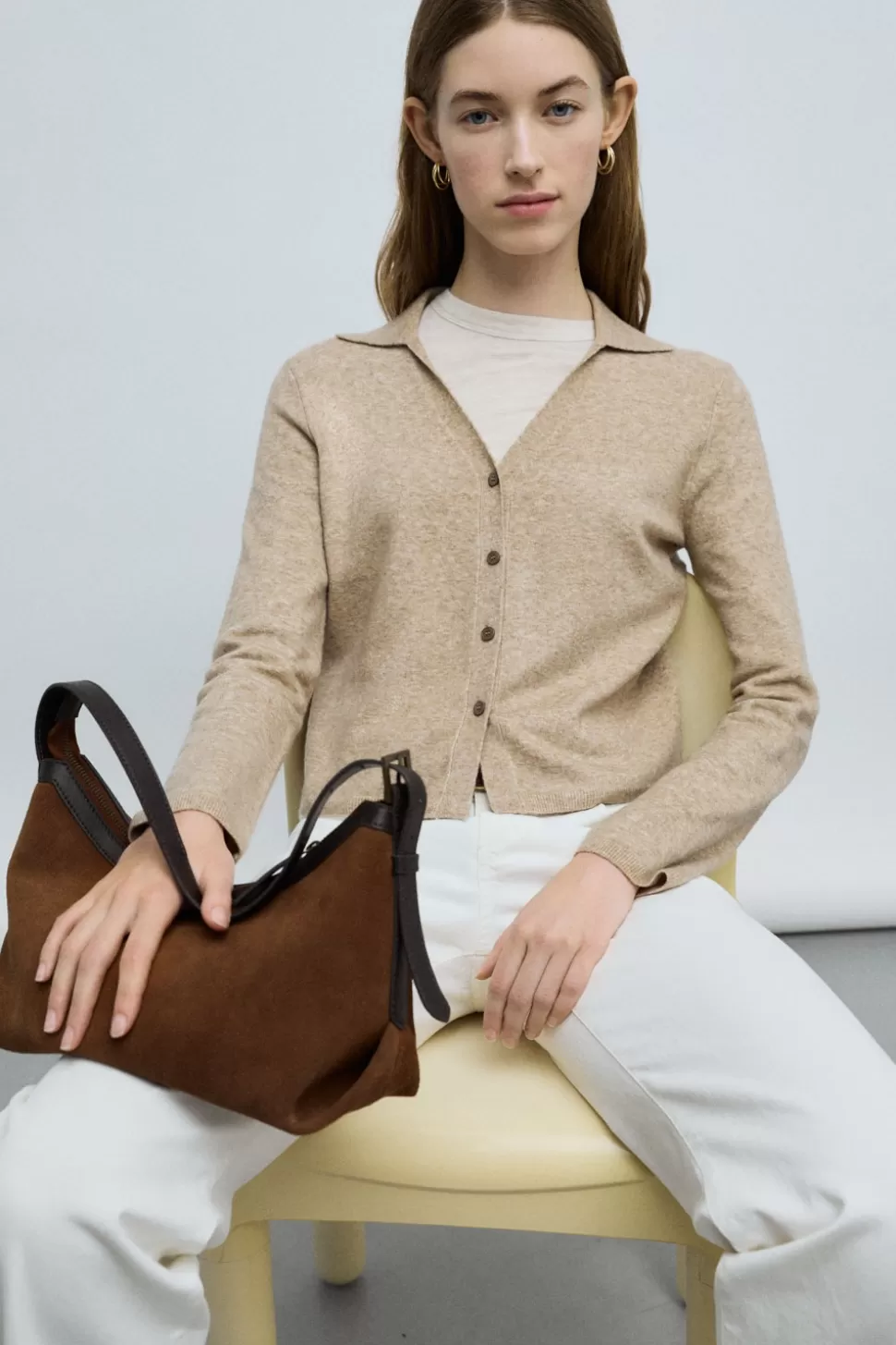 eseOese BADMINTON SWEATER TAUPE Best