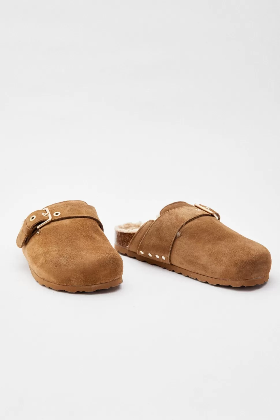 eseOese BIO SUEDE CLOGS TAUPE Outlet