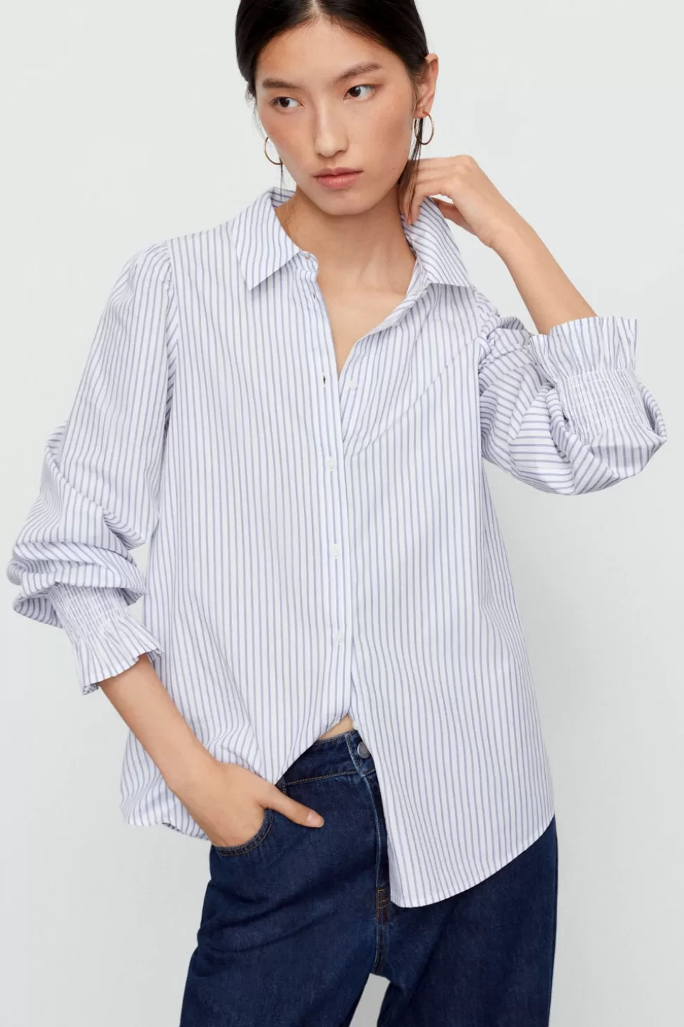eseOese BOSTON STRIPES SHIRT BLUESTRIPES Best Sale