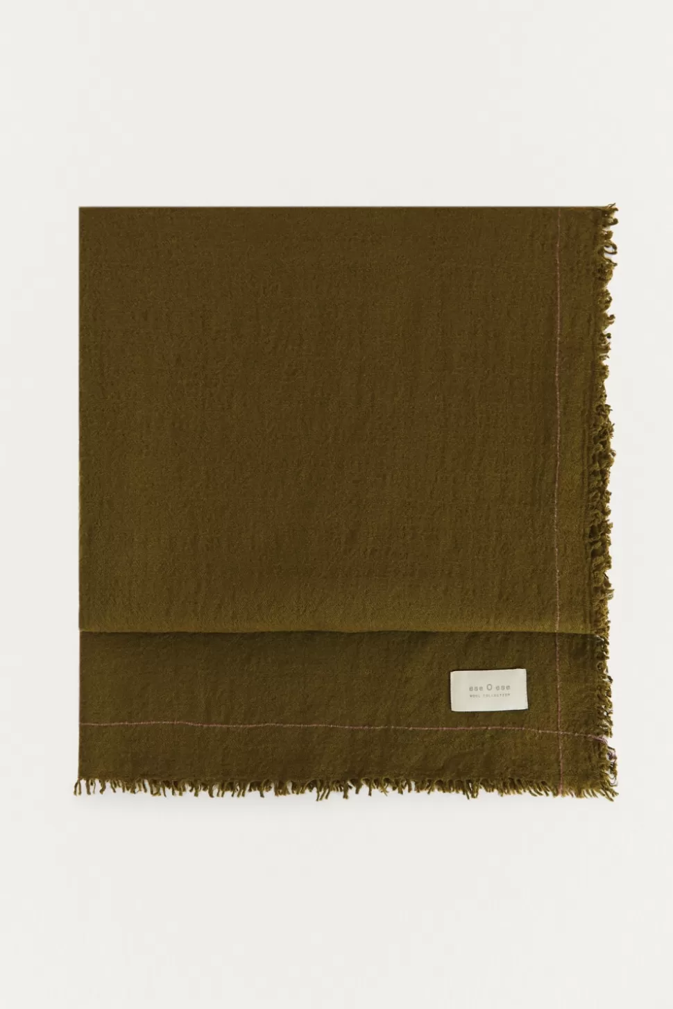 eseOese BUF.WOOL STRIPE KHAKI New