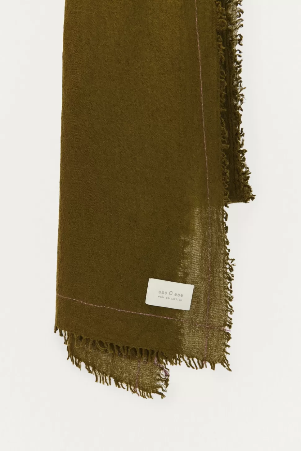 eseOese BUF.WOOL STRIPE KHAKI New