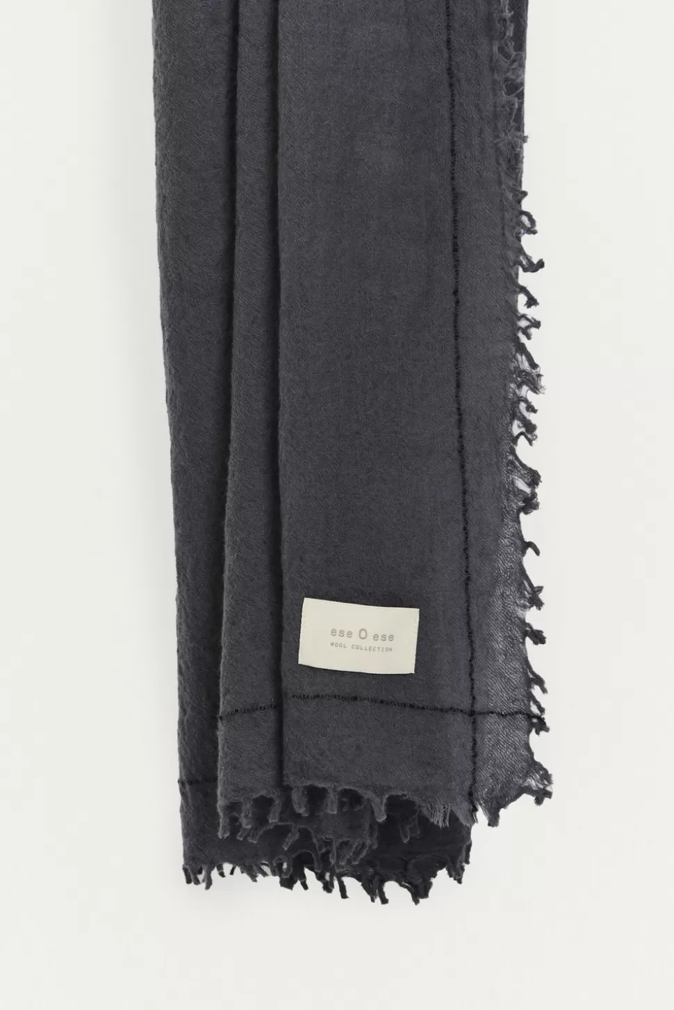eseOese BUF.WOOL STRIPE GREYBLUE Clearance