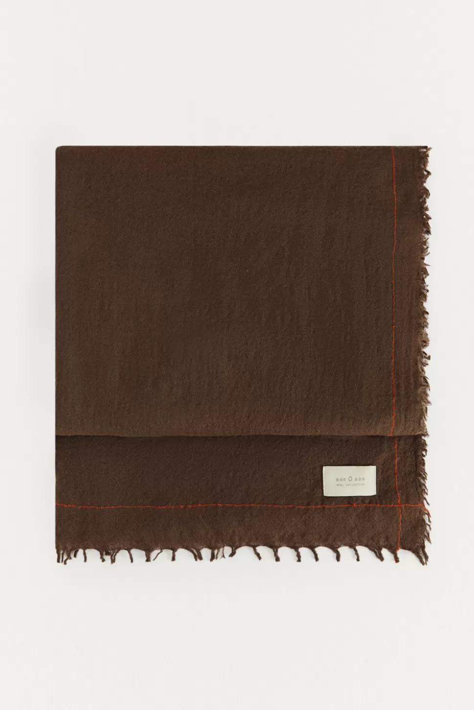 eseOese BUF.WOOL STRIPE DARKBROWN Sale