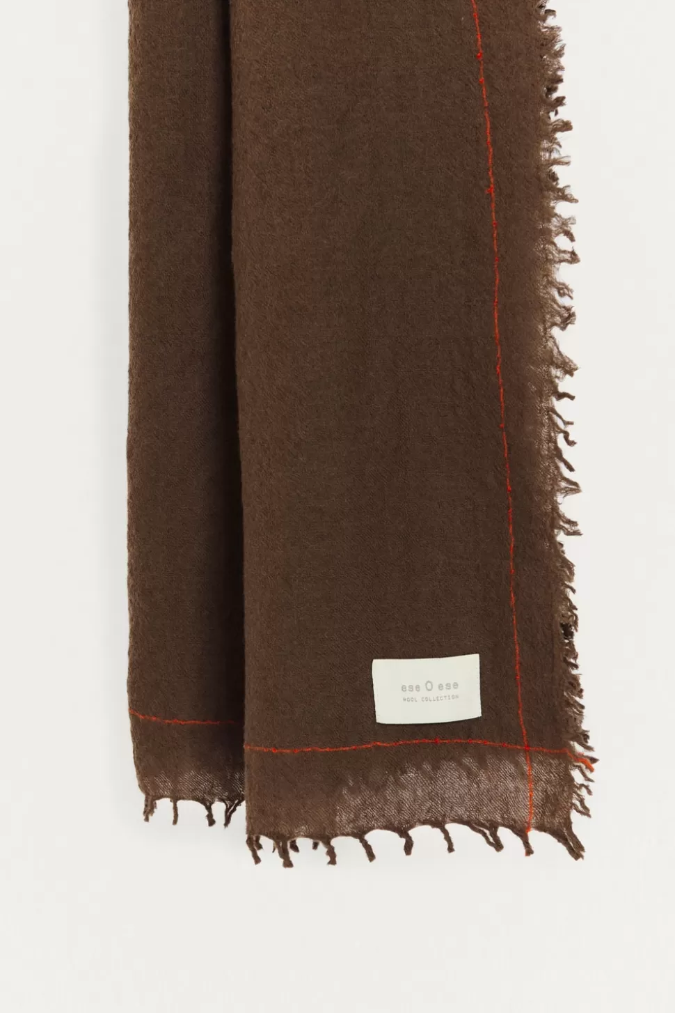 eseOese BUF.WOOL STRIPE DARKBROWN Sale