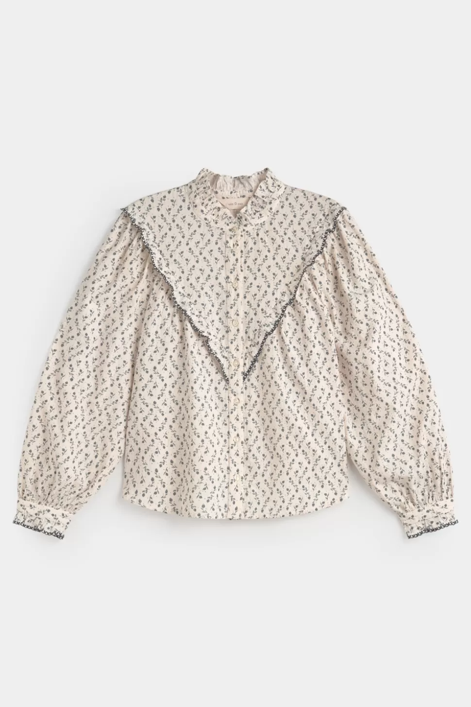 eseOese CAMILLE COTTON SHIRT ROSEPRINT Shop