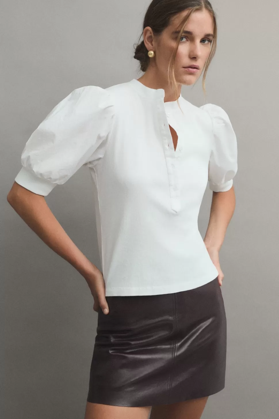 eseOese CANDEM SKIRT WINE New