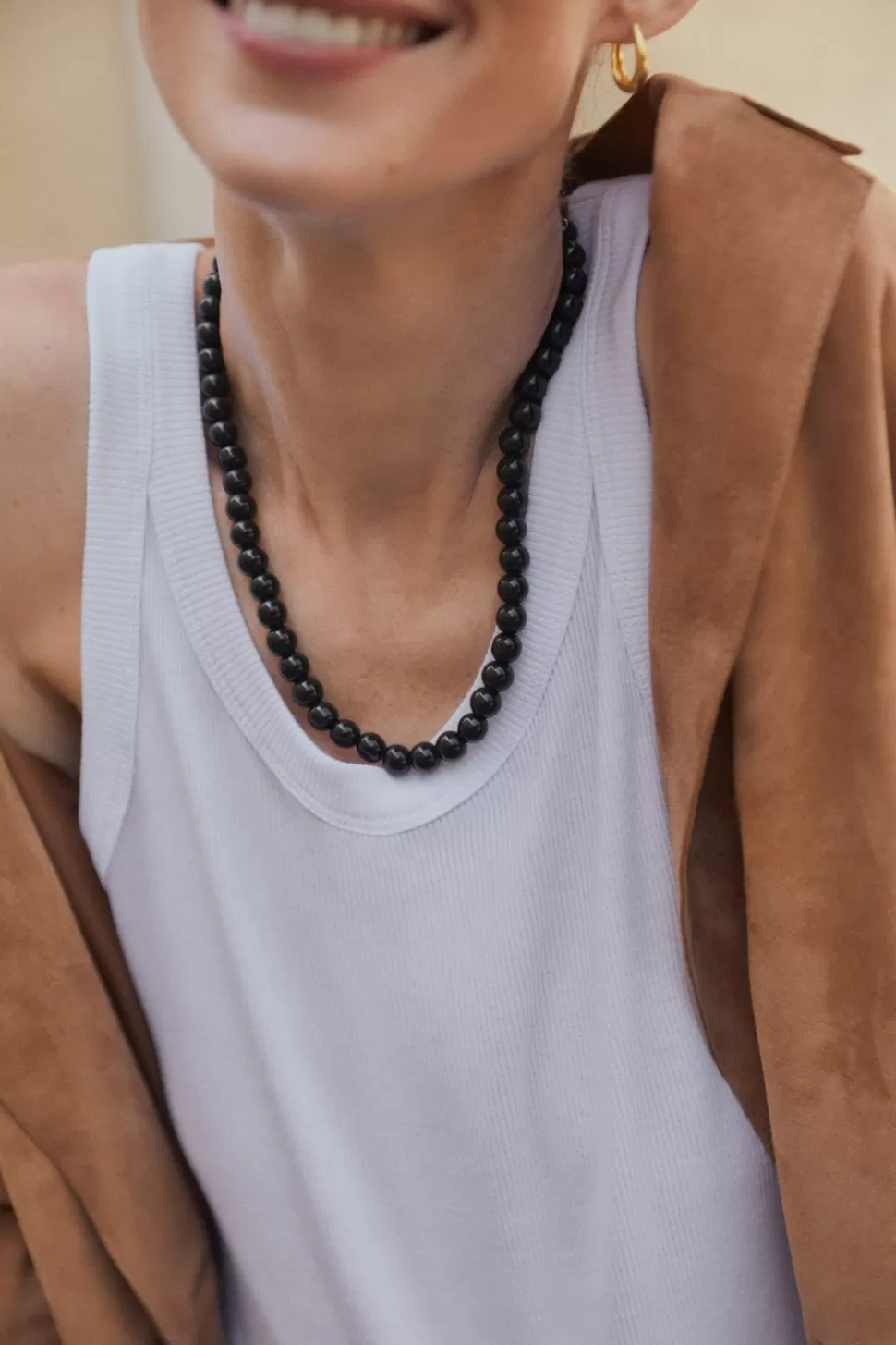 eseOese CARMEN NECKLACE BLACK Cheap