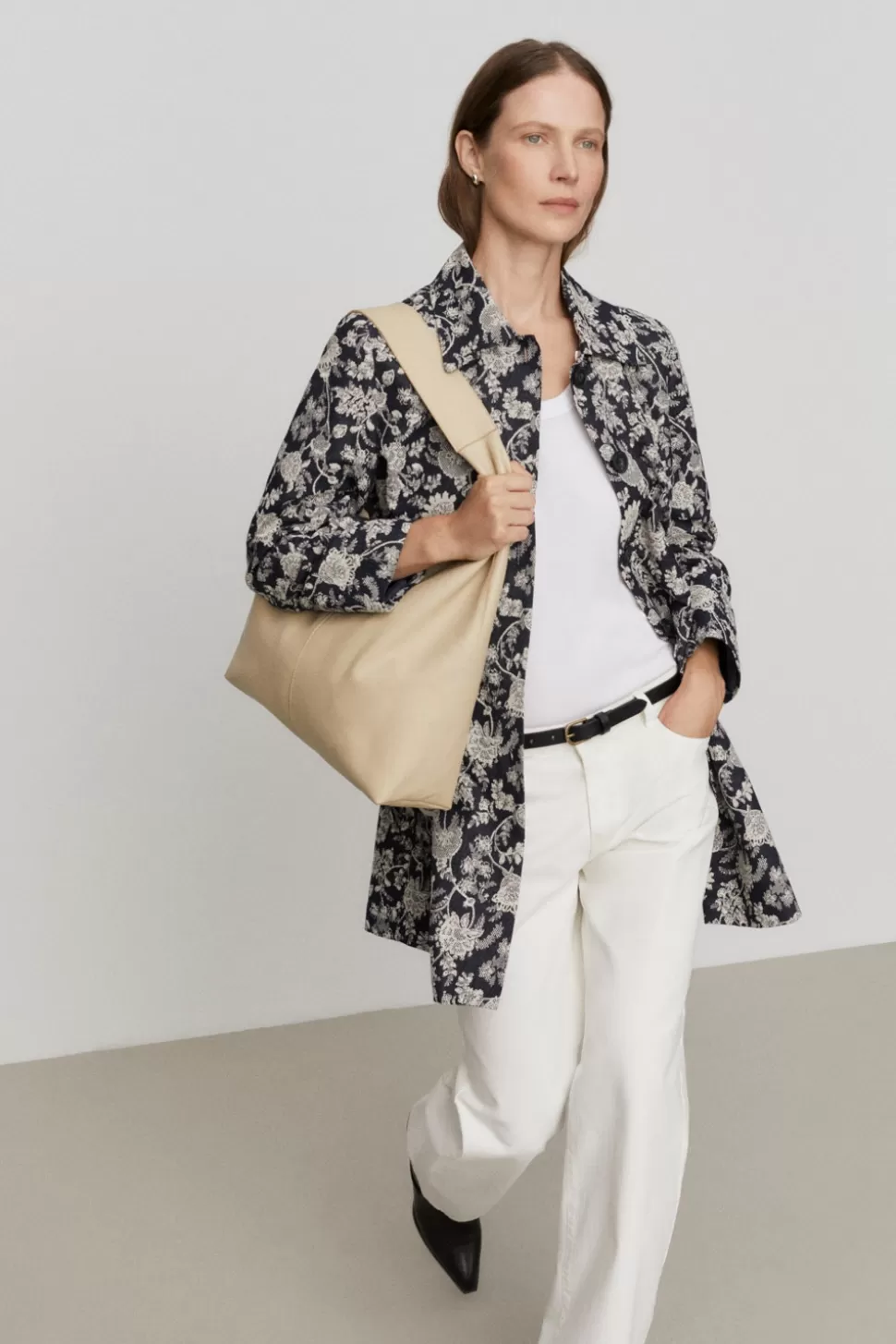 eseOese CHARLIE PANTS ECRU Clearance