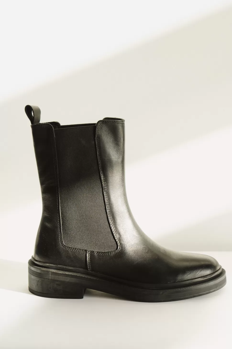 eseOese CHELSEA HIGH BOOTS BLACK Discount