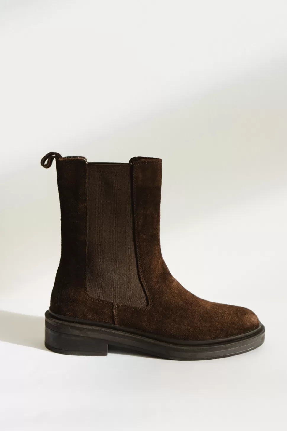 eseOese CHELSEA HIGH BOOTS DARKBROWN Hot