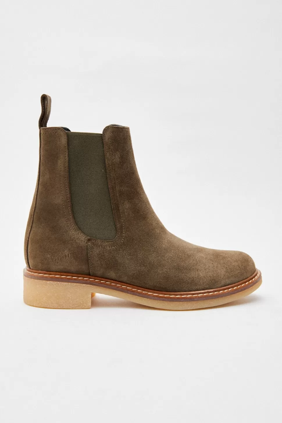eseOese CHELSEA SUEDE BOOTS KHAKI Fashion