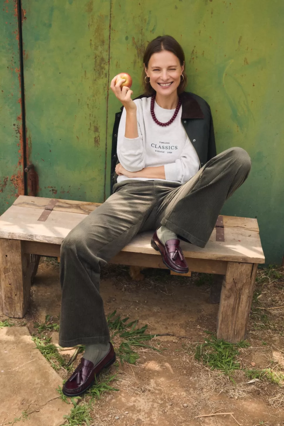 eseOese DICKENS PANTS HUNTERGREEN Flash Sale