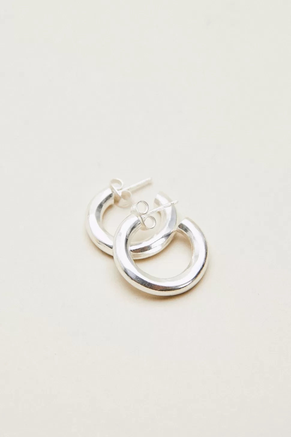 eseOese EARRINGS HOOPS BOLD SILVER Hot