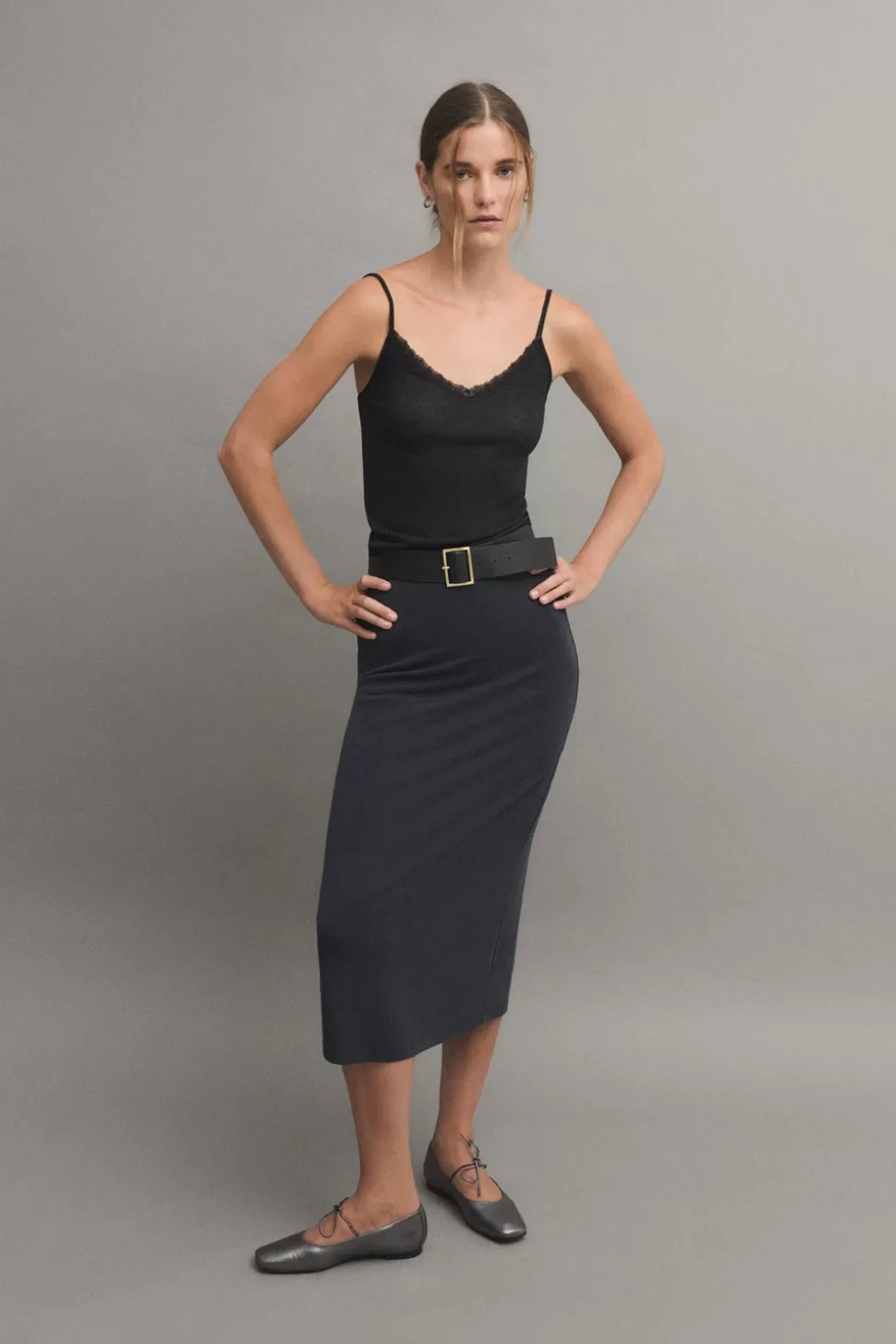 eseOese ERIKA SKIRT CARBON Discount