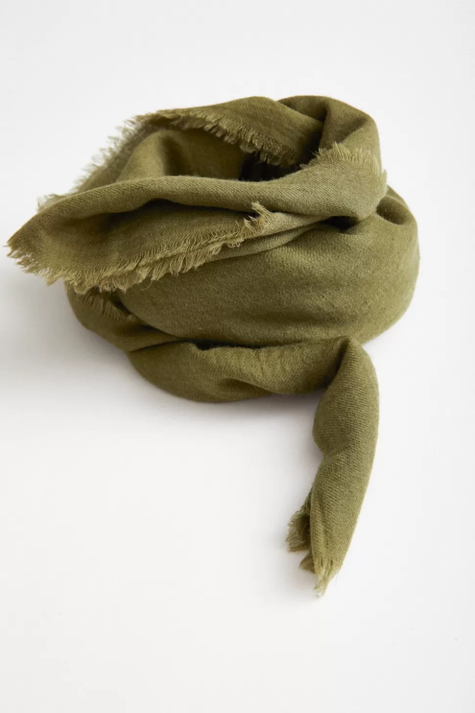 eseOese FOULARD WOOL BASIC OLIVE Clearance