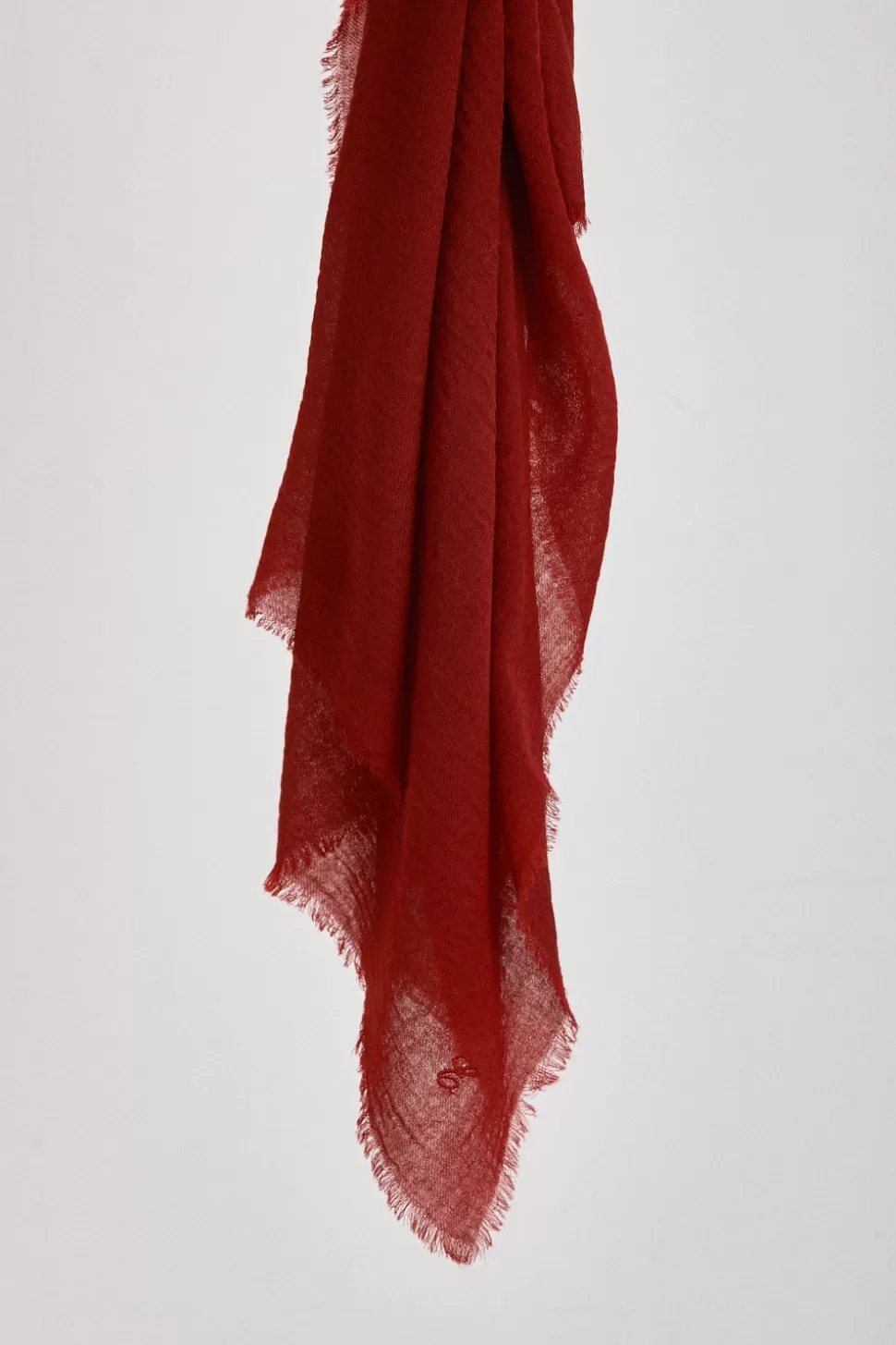 eseOese FOULARD WOOL BASIC WINERED Hot