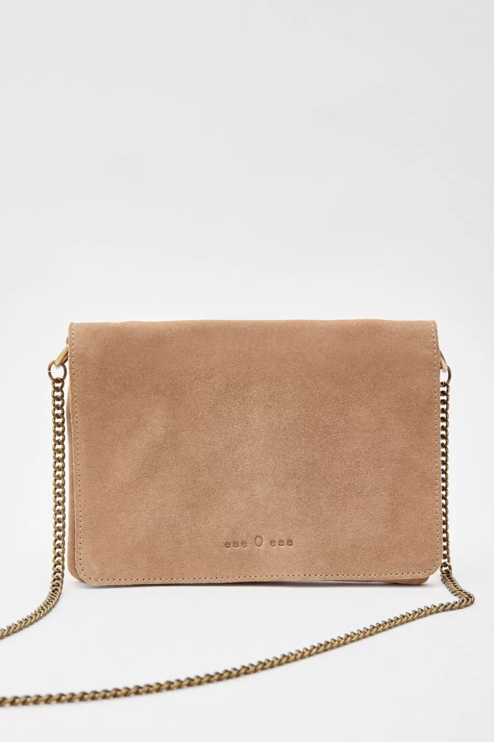 eseOese JOLIE SUEDE BAG TAUPE Hot