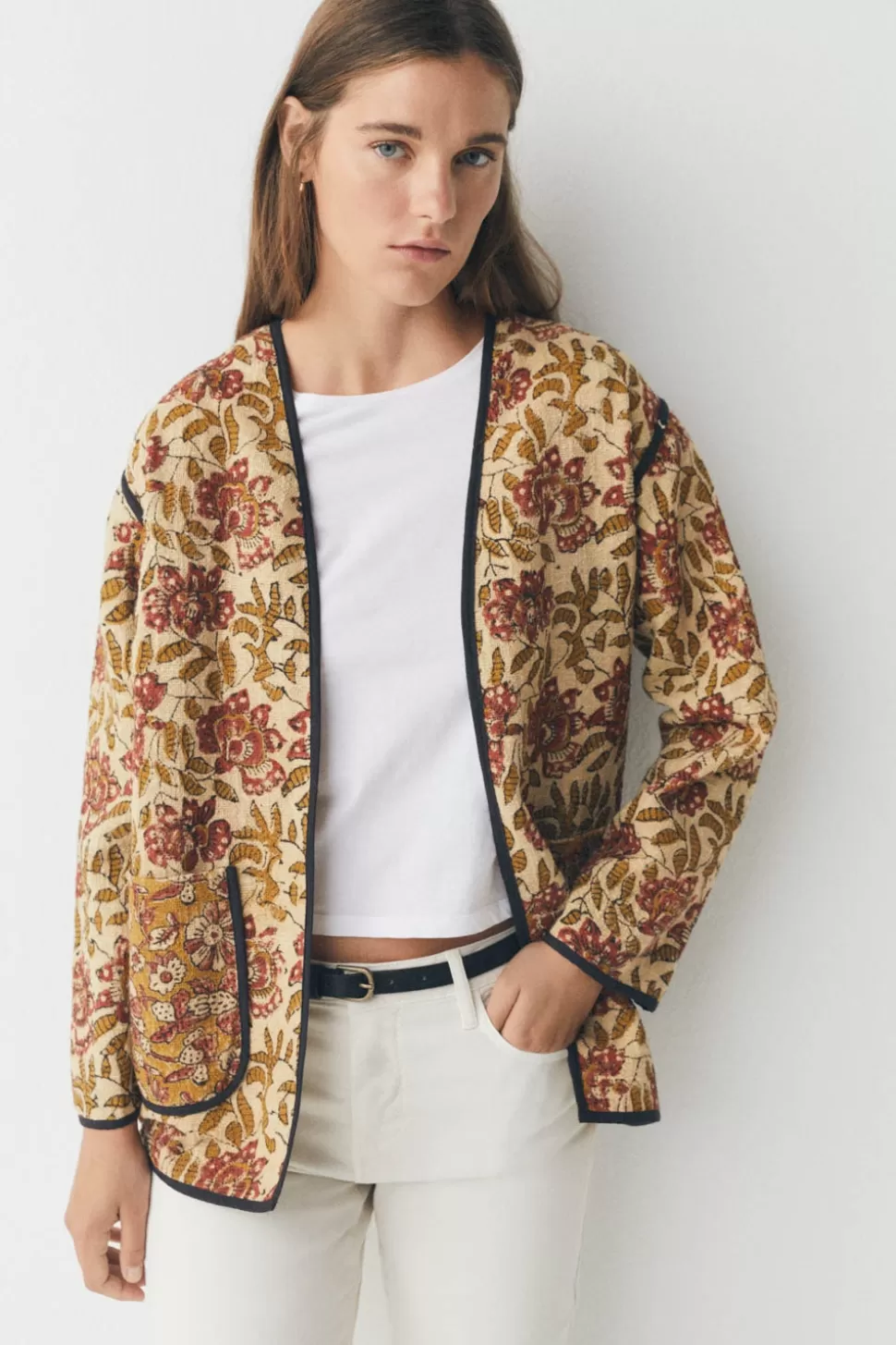 eseOese KILIM KIMONO OCRE Discount