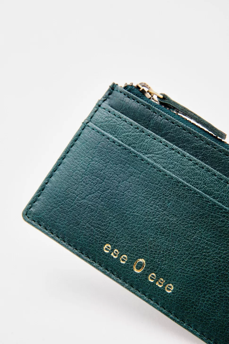 eseOese LEATHER CASE CARD PETROL Hot