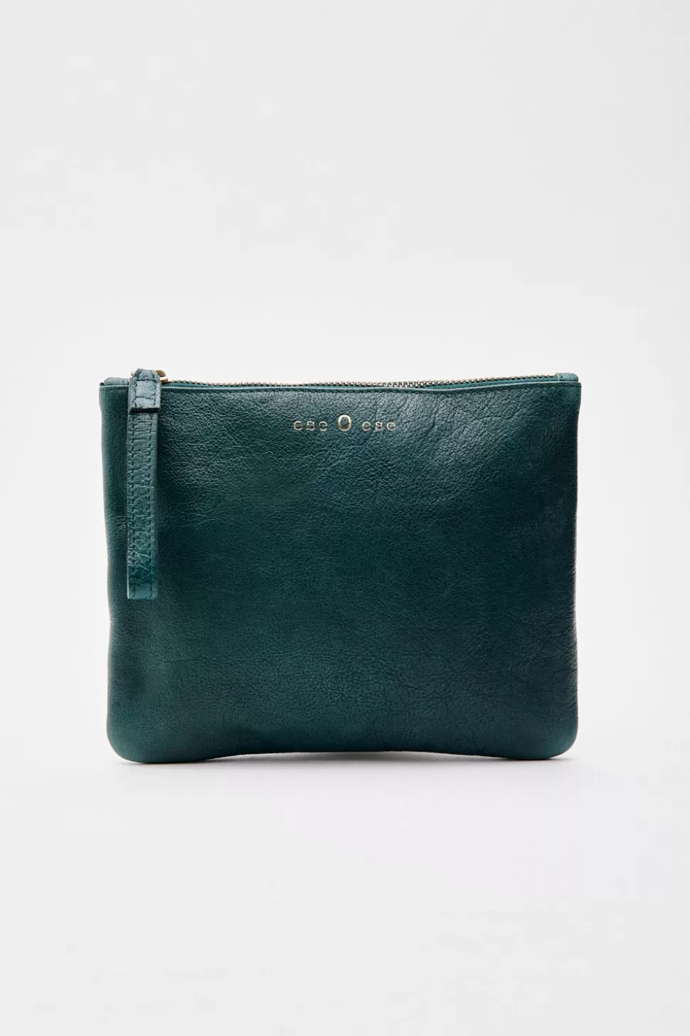 eseOese LEATHER POUCH PETROL New