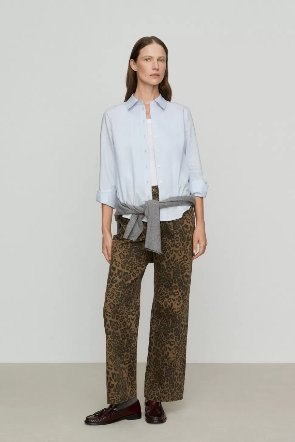 eseOese LEOPARDO PANTS LEOPRINT Best