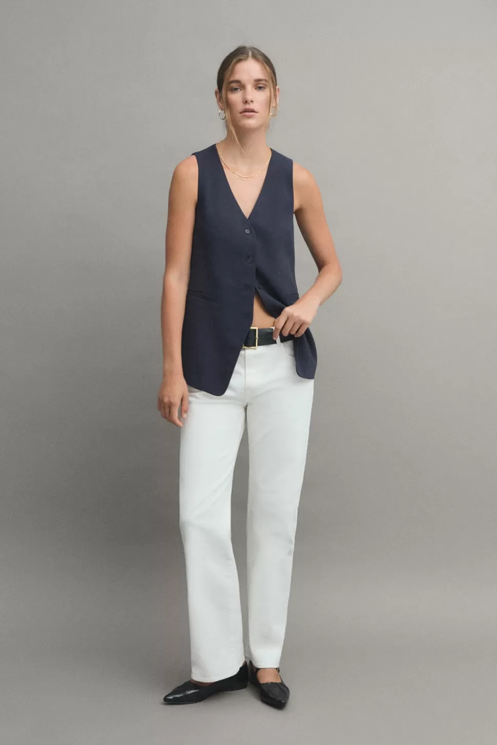 eseOese LINCOLN VEST NAVY Best