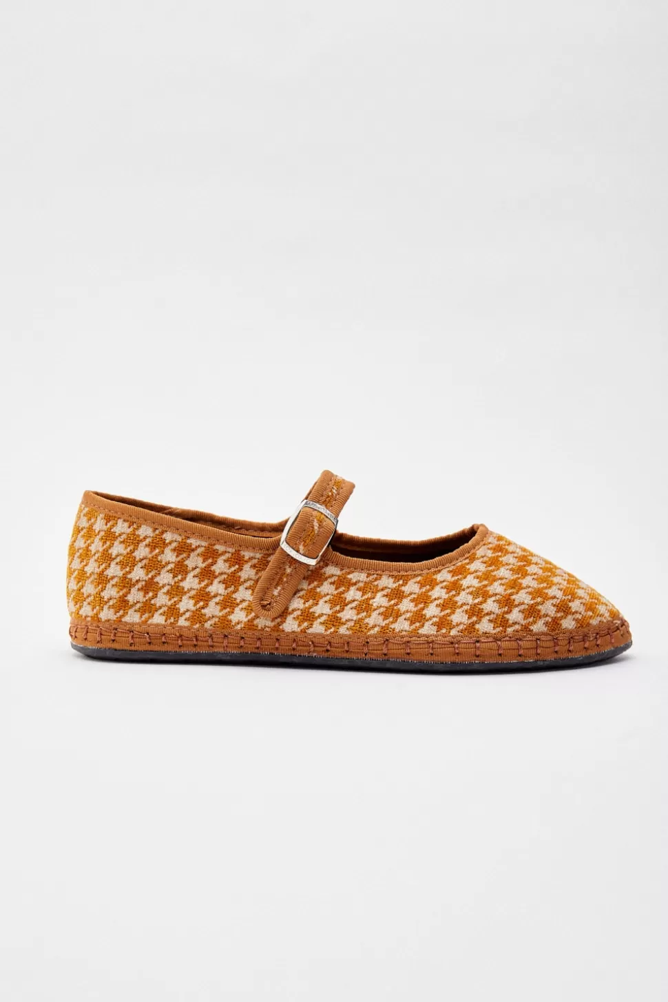 eseOese MARY JANE JACQUARD BALLET FLATS HOUDSTOOTH Discount