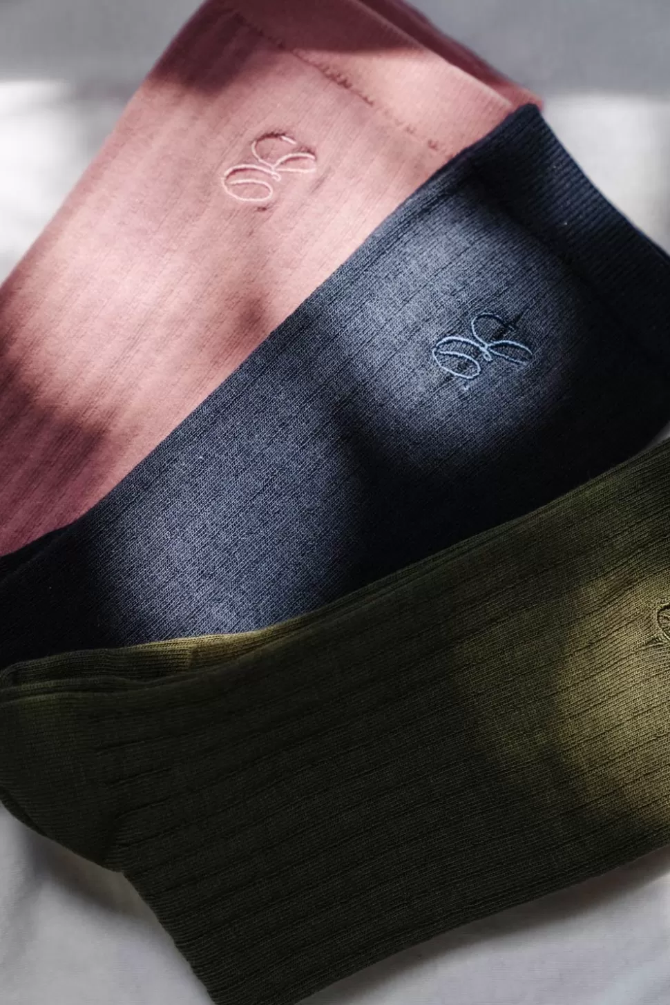 eseOese MEDIUM COTTON SOCKS NAVY Clearance