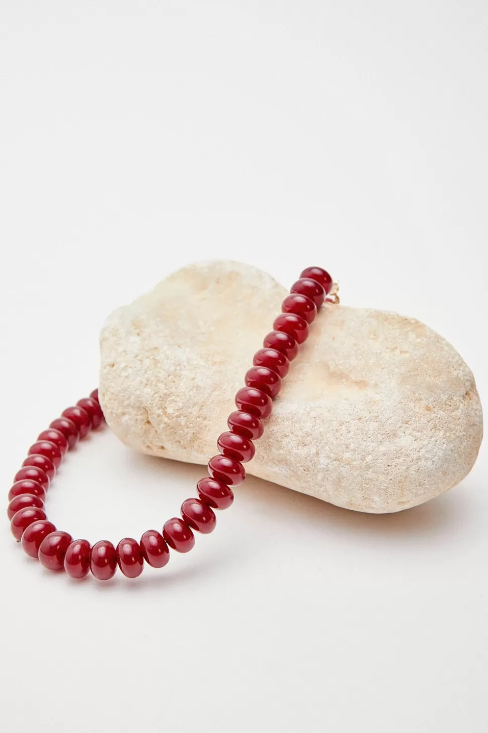 eseOese NAIROBI NECKLACE BURGUNDY Clearance
