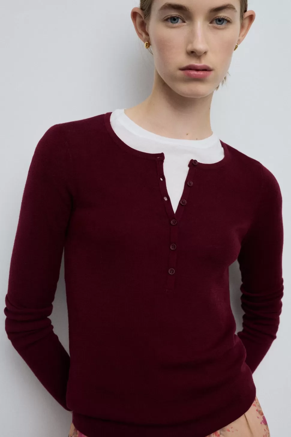eseOese NORMANDIE SWEATER BURDEOS Flash Sale