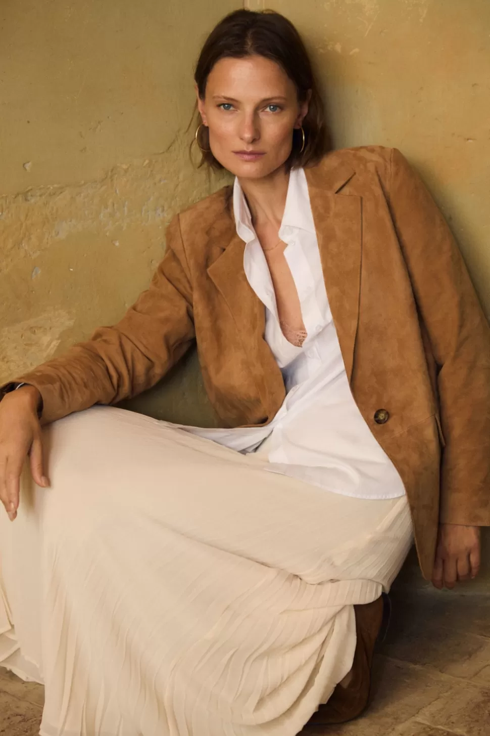 eseOese OVERSIZE SHIRT BLANCO Sale