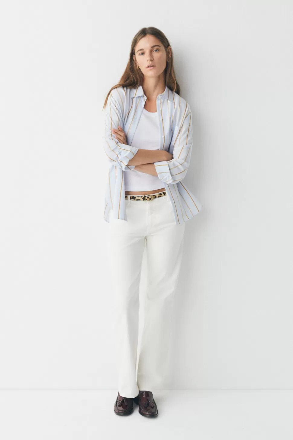 eseOese OVERSIZE SHIRT STRIPES Best Sale