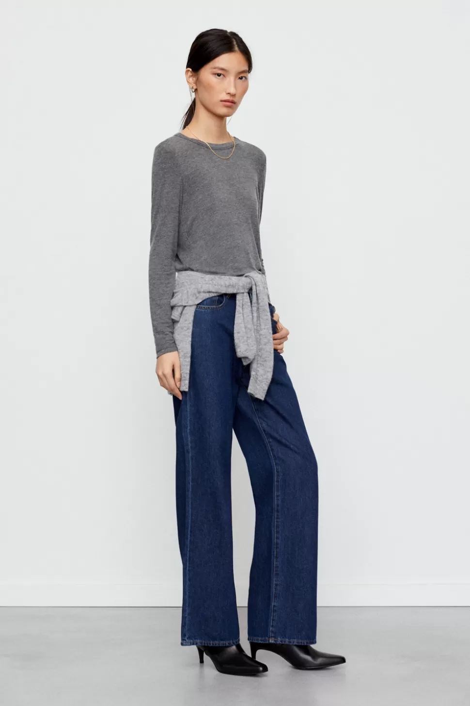 eseOese PRIME T-SHIRT ANTRACITA Clearance