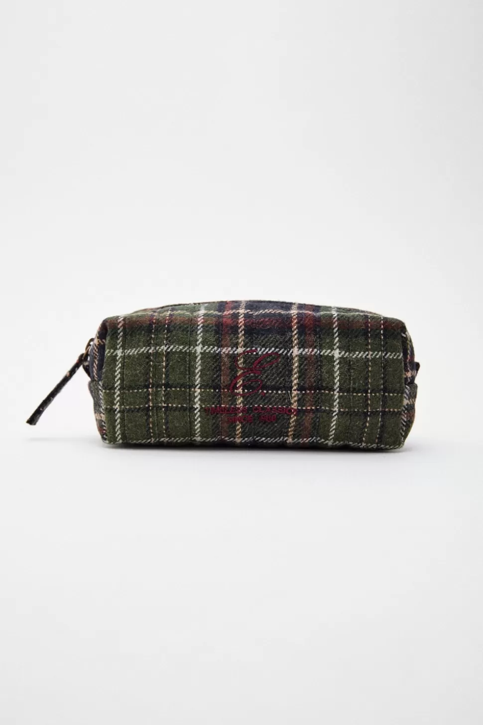 eseOese SCOTLAND COSMETIC BAG CHECKS Fashion