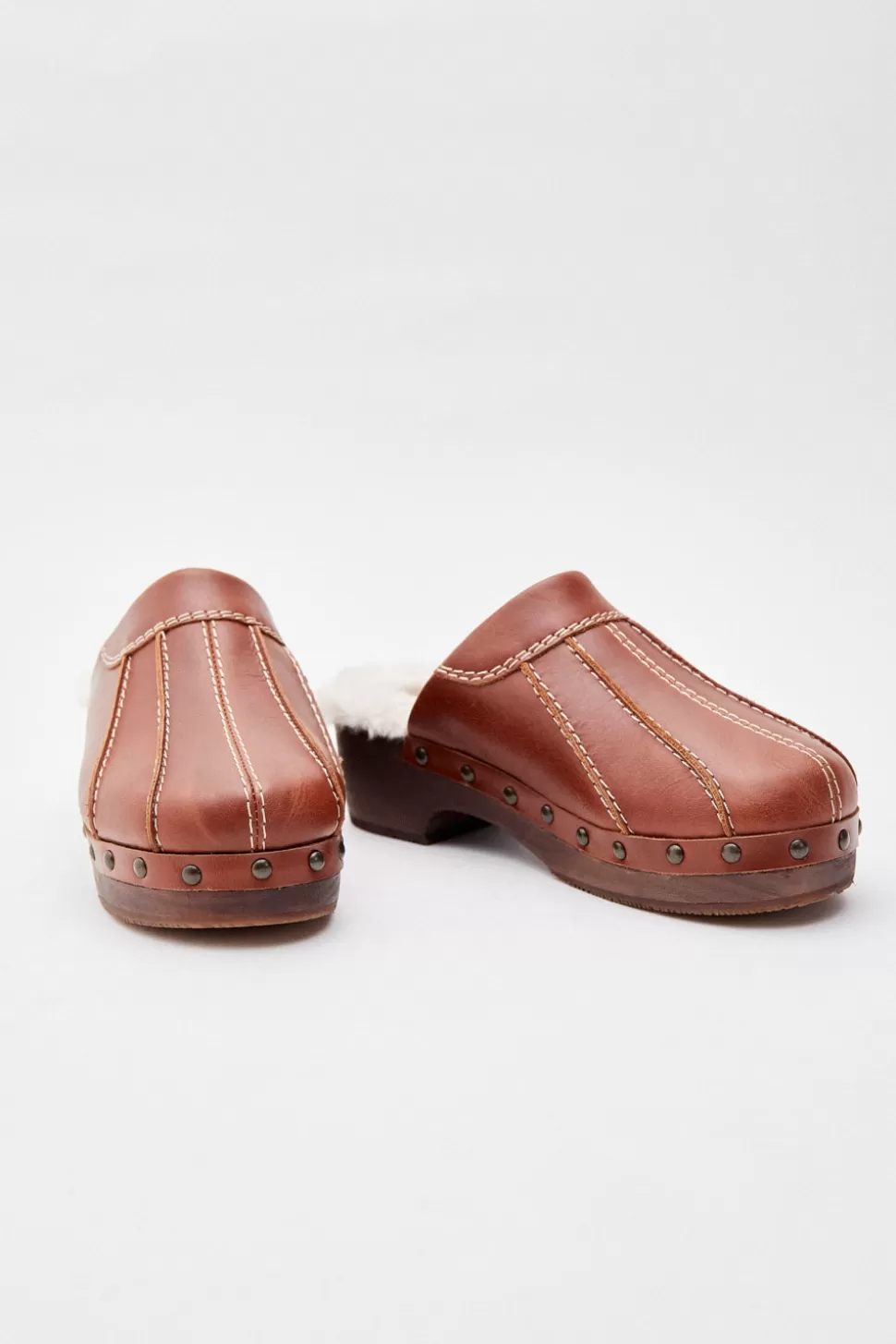 eseOese SEVENTIES CLOGS CUERO Cheap