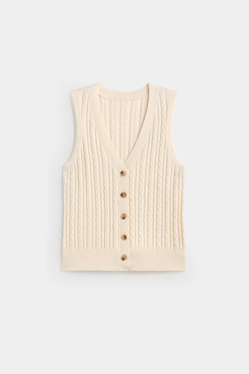 eseOese STEFFY VEST ECRU Flash Sale