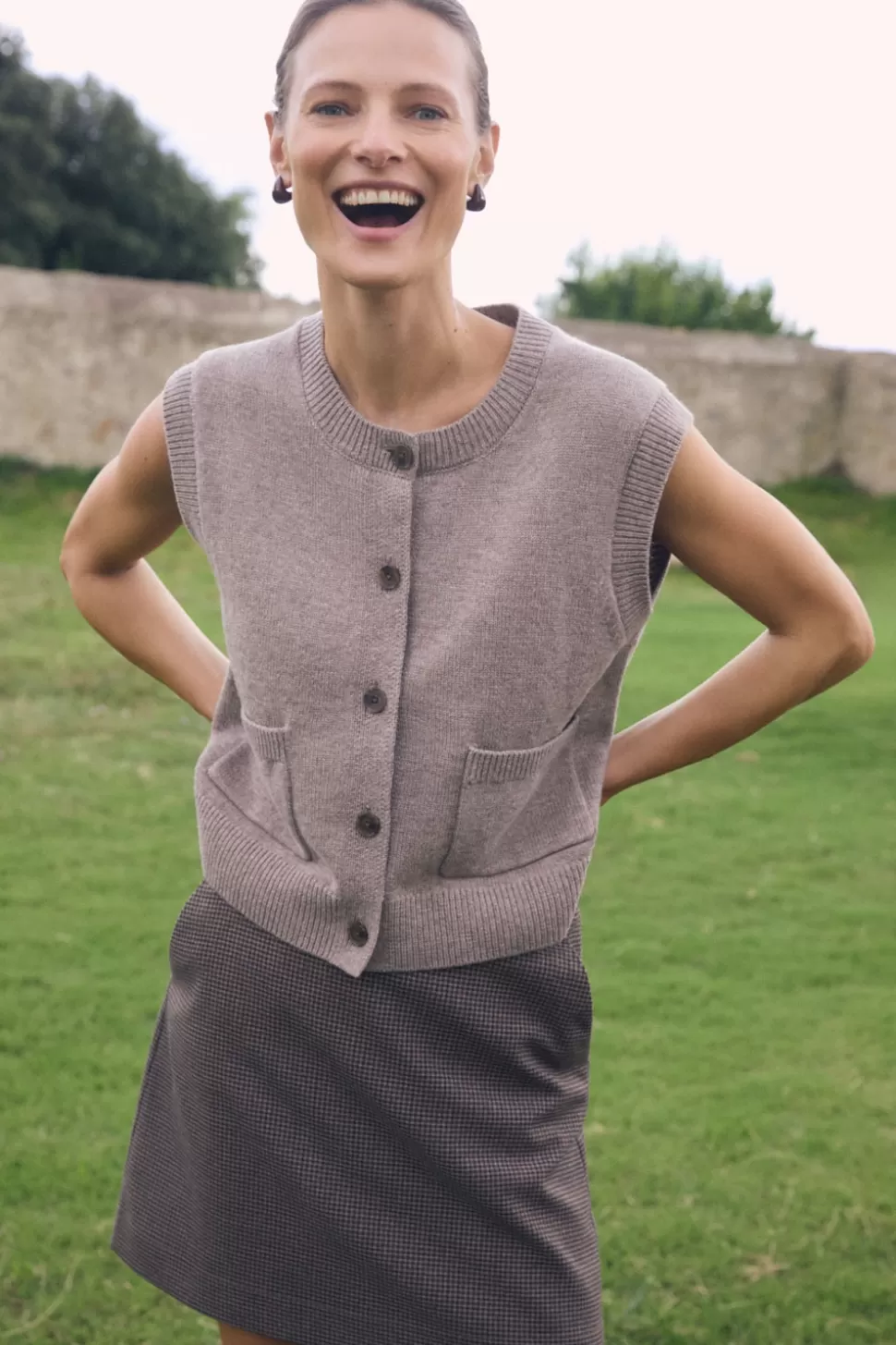 eseOese TAYLOR MINI SKIRT MINICHECK Clearance