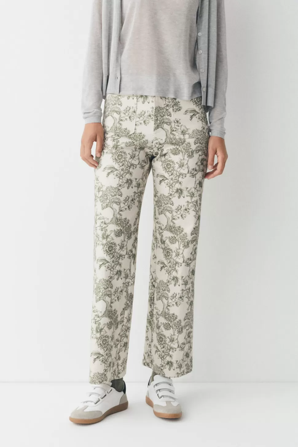 eseOese TOILE DE JOUY PANTS FLORAL Shop
