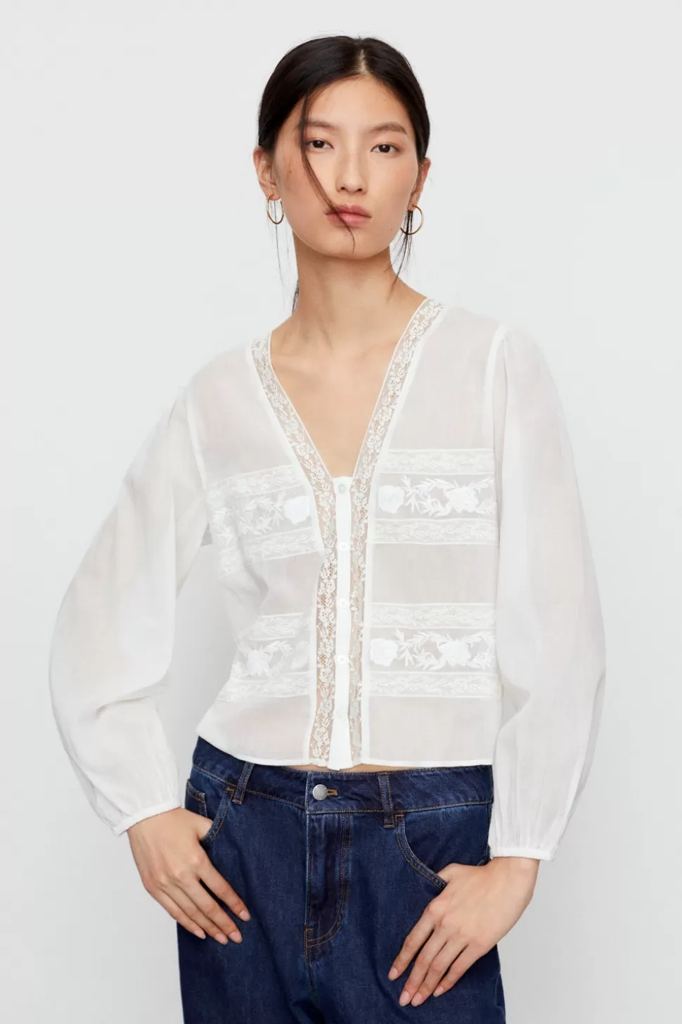 eseOese VALERIA SHIRT OFFWHITE Best