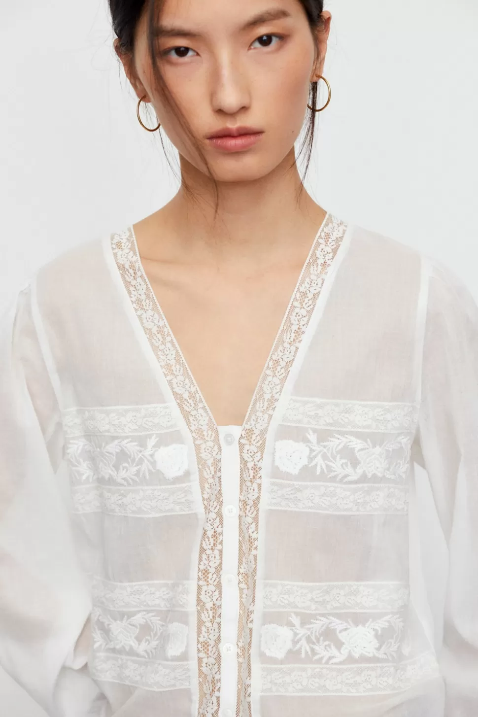 eseOese VALERIA SHIRT OFFWHITE Best
