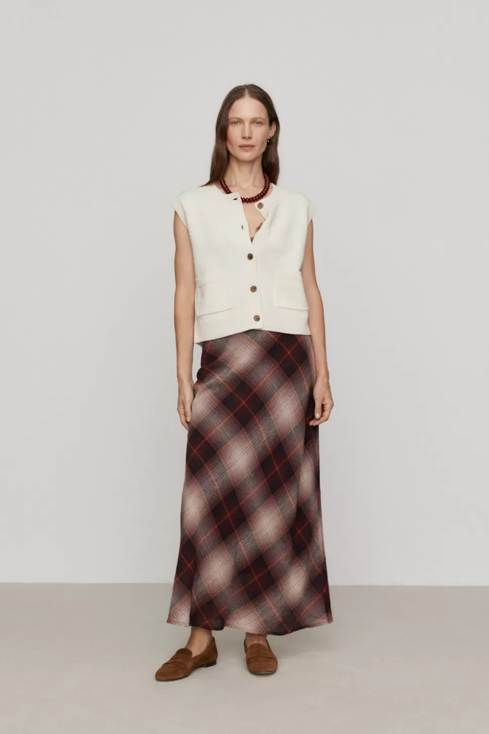 eseOese VEST PORTOFINO ECRU Flash Sale
