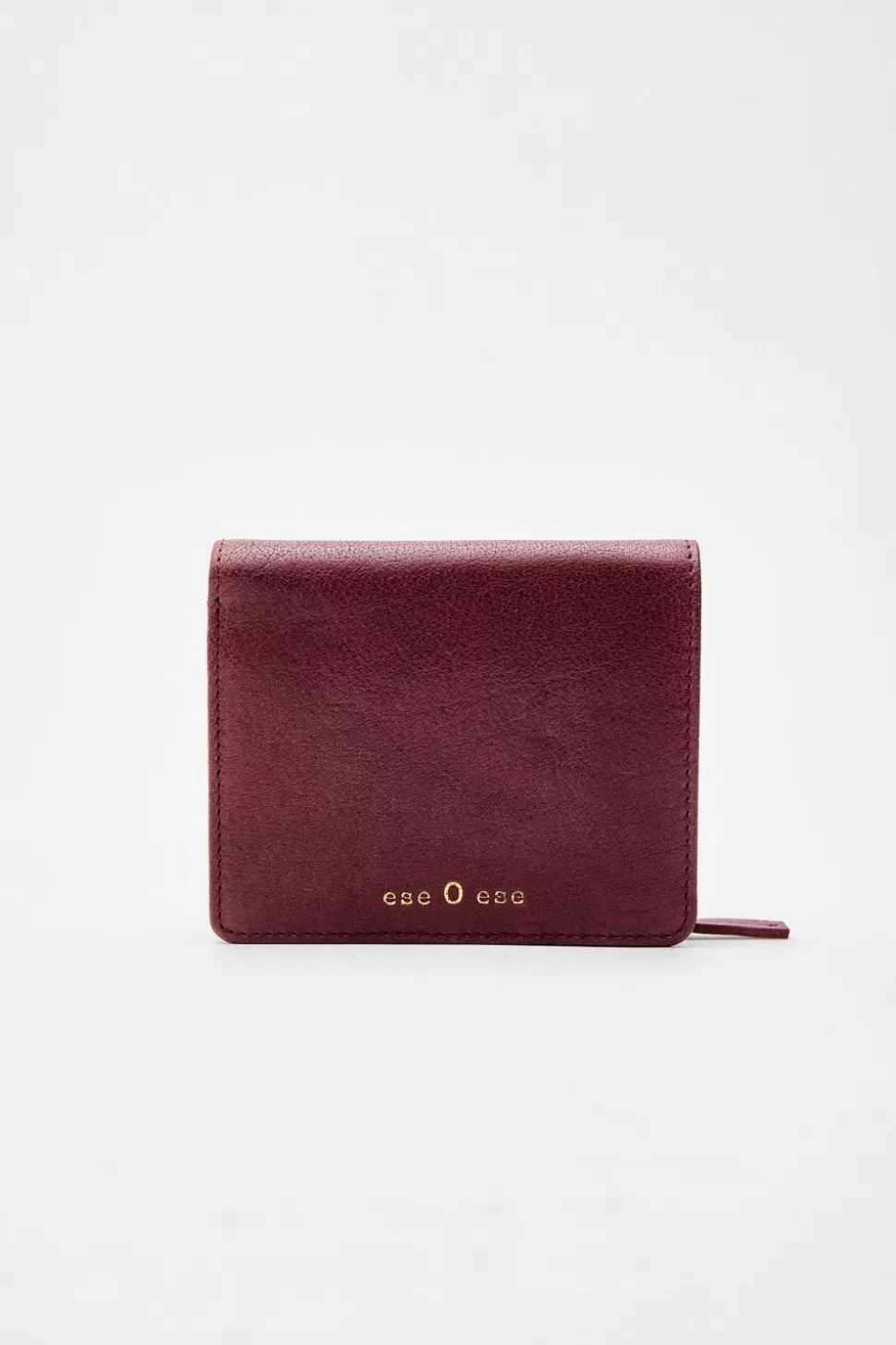 eseOese WALLET LEATHER BURGUNDY Cheap