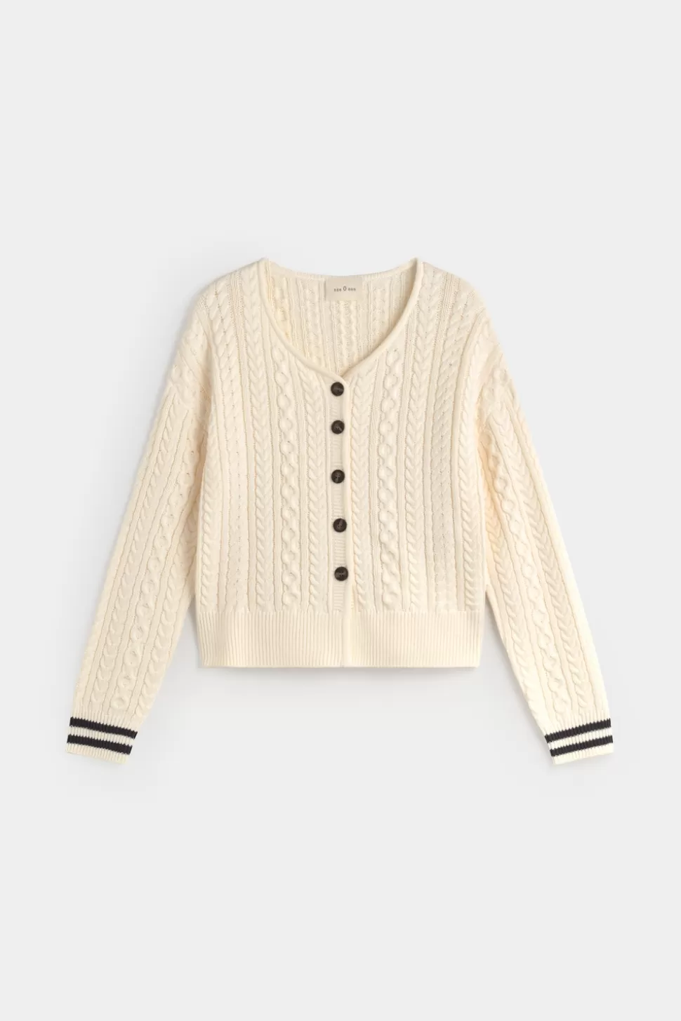 eseOese WIMBLEDON CARDIGAN OFFWHITE Best Sale